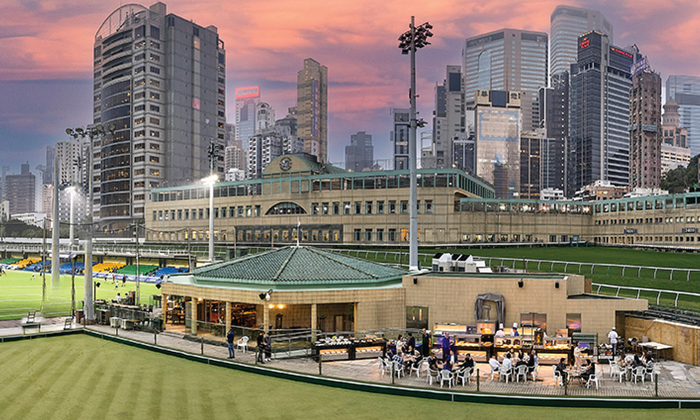 Sunset Back Patio BBQ