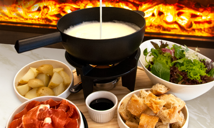 Raclette and Fondue
