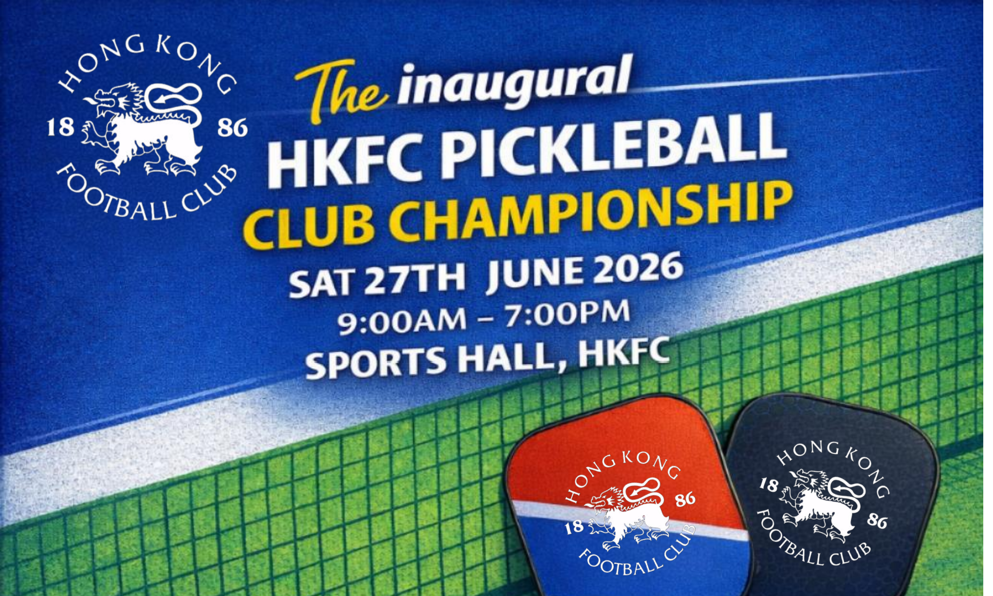 Inaugural HKFC Pickleball Club Championships