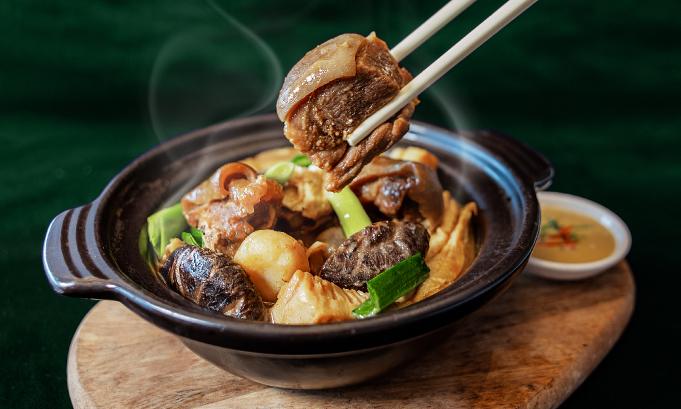 Chinese Braised Lamb Stew Hot Pot