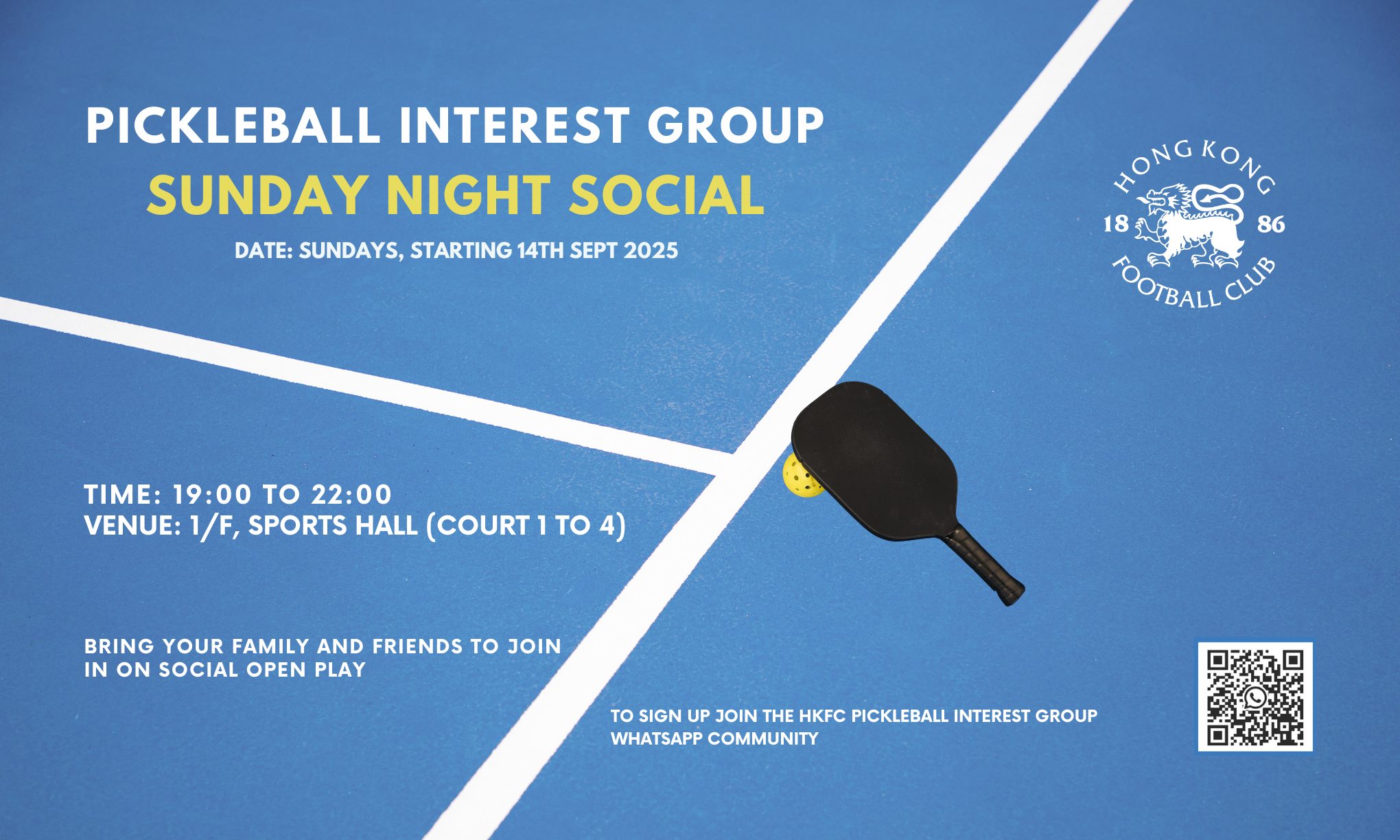 Sunday Night Social Pickleball